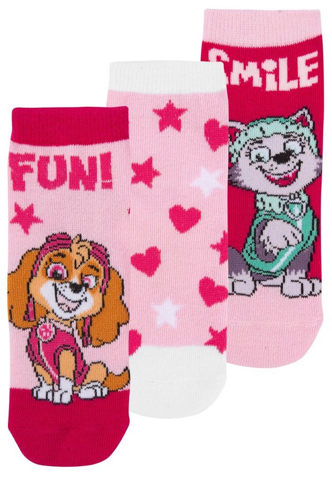 United Labels® Socken 3er Pack Paw Patrol Sneakersocken von United Labels®