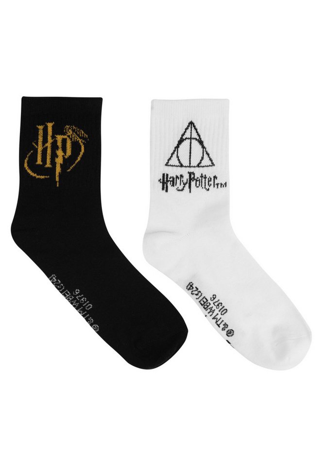 United Labels® Socken Harry Potter Socken Crew Strümpfe (2er Pack) von United Labels®