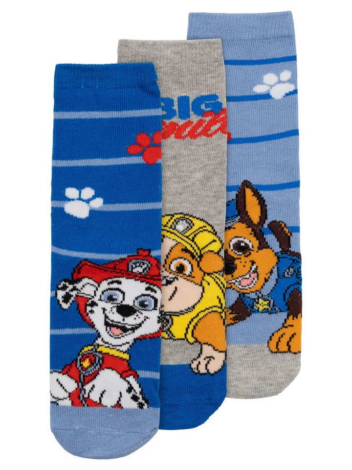 United Labels® Socken Paw Patrol Socken Söckchen Strümpfe (3er Pack) von United Labels®