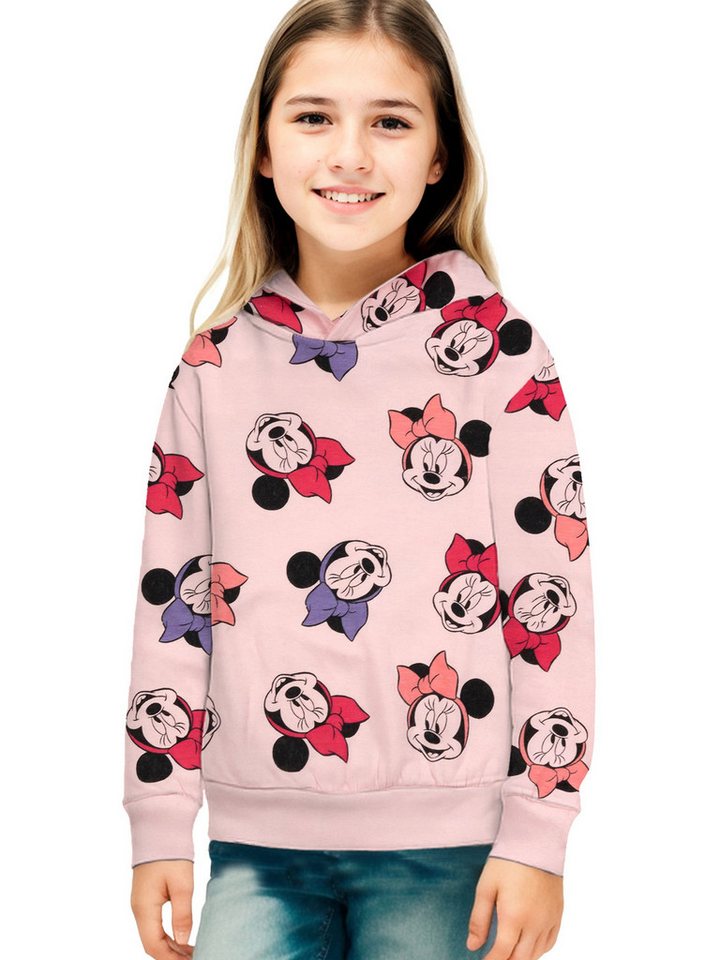 United Labels® Sweatshirt Disney Minnie Mouse Hoodie Kapuzenpullover Pullover Kapuze Sweatshirt von United Labels®