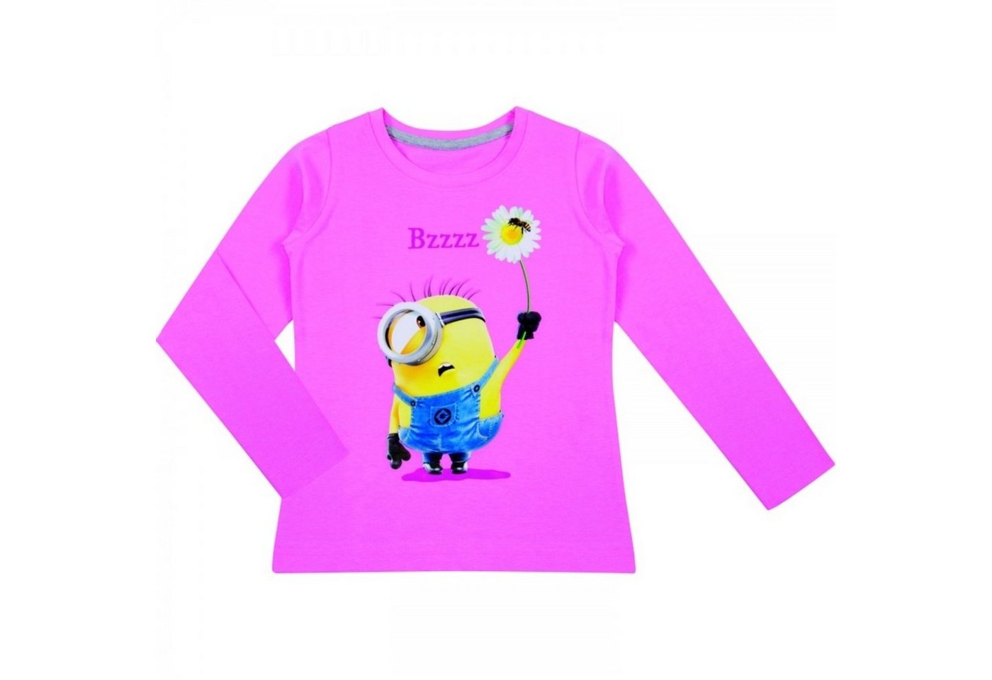 United Labels® Sweatshirt Minions Pullover für Mädchen - Bzzzz Pink von United Labels®