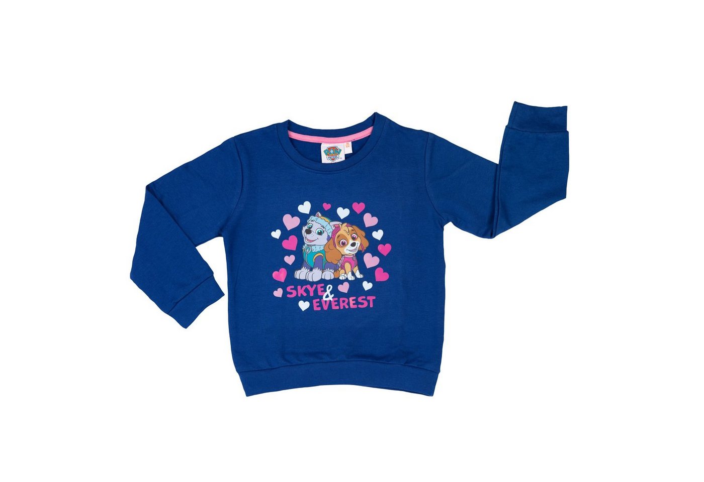 United Labels® Sweatshirt Paw Patrol Pullover für Mädchen - Skye & Everest Blau von United Labels®