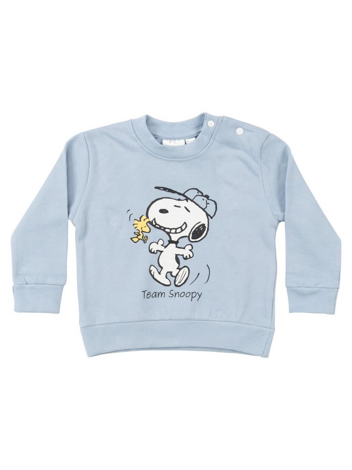United Labels® Sweatshirt Peanuts Snoopy Baby Sweatshirt Pullover Babykleidung Oberteil Langarm von United Labels®