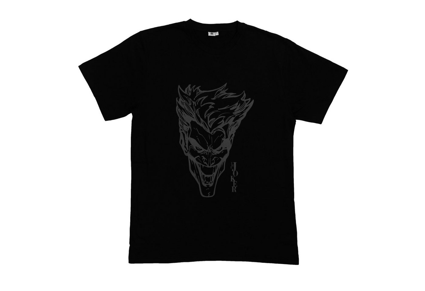 United Labels® T-Shirt DC Comics Batman Herren T-Shirt - The Joker Rundhalsausschnitt Schwarz von United Labels®
