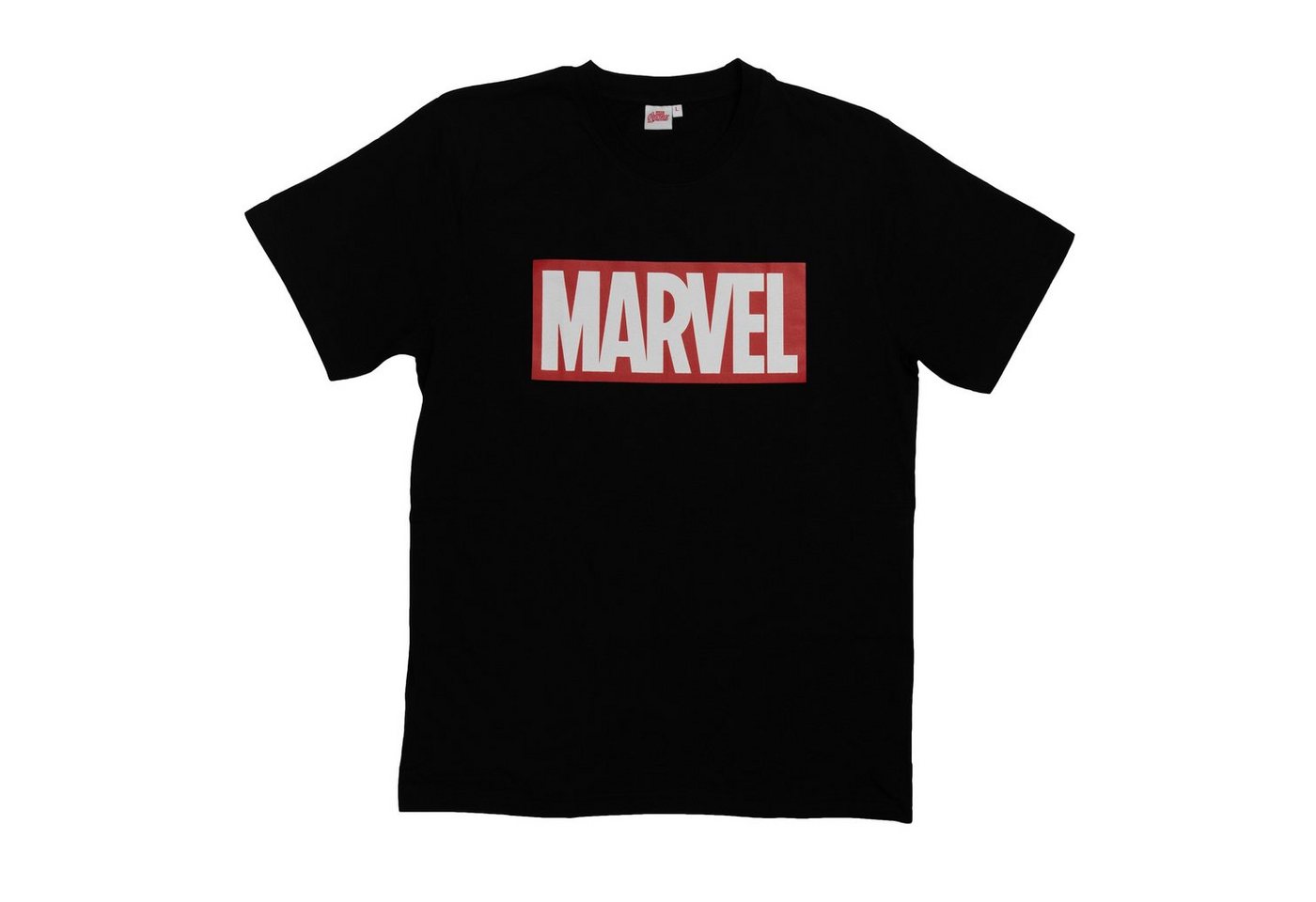 United Labels® T-Shirt Marvel T-Shirt für Herren – Logo Schwarz von United Labels®