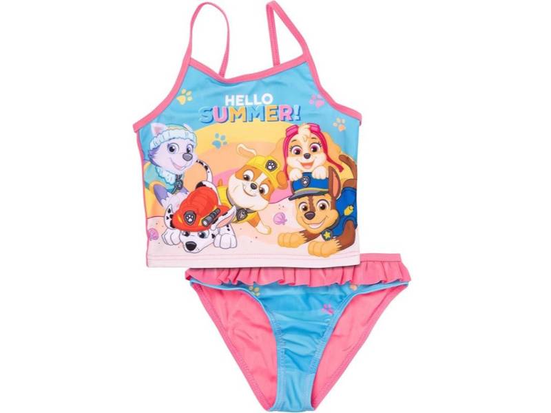 United Labels® Tankini Tankini mit Rüschen - Paw Patrol - Hello Summer! von United Labels®