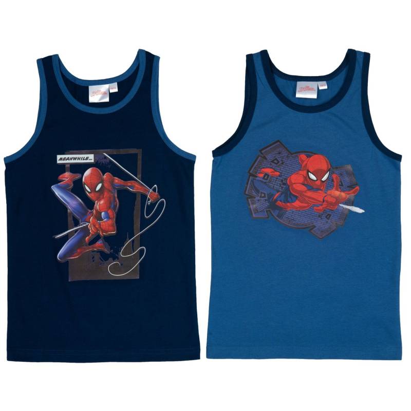 United Labels® Unterhemd Marvel - Spiderman - Comic - meanwihle... (2er Pack) von United Labels®