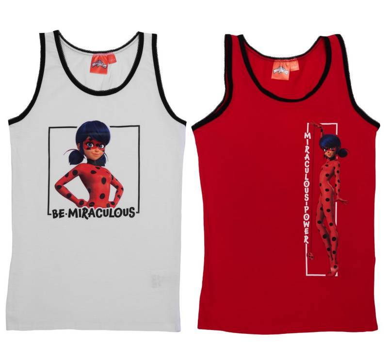 United Labels® Unterhemd Miraculous - be miraculous - miraculous power, 2er-Pack von United Labels®