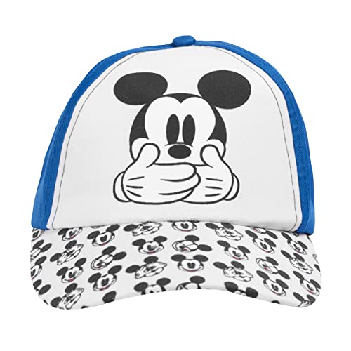 Disney Mickey Mouse Kappe für Kinder Cap Basecap Baseballkappe verstellbar (as3, Numeric, Numeric_52, 52 cm) von United Labels
