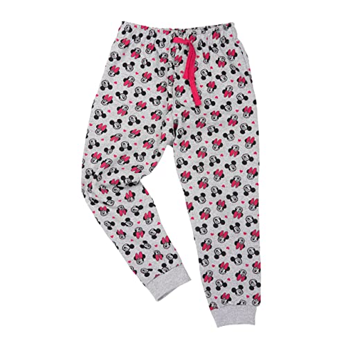 Disney Minnie Mouse Jogginghose für Mädchen Kinder Trainingshose Sweathose Hose Grau (as3, Numeric, Numeric_98, Numeric_104, Regular, 98-104) von United Labels