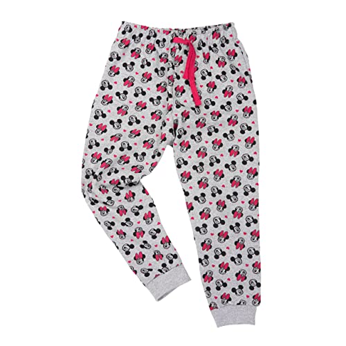 Disney Minnie Mouse Jogginghose für Mädchen Kinder Trainingshose Sweathose Hose Grau von United Labels
