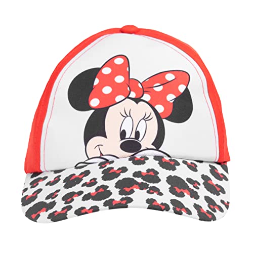 Disney Minnie Mouse Kappe für Kinder Cap Basecap Baseballkappe verstellbar (as3, Numeric, Numeric_52, 52 cm) von United Labels