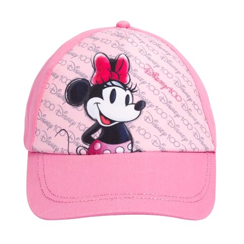 United Labels Disney Minnie Mouse Cap für Kinder, Rosa, Basecap verstellbar, Kappe für Mädchen von United Labels