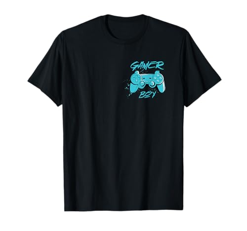 Gaming - Controller Gamer Boy Videogame Player T-Shirt von United Labels