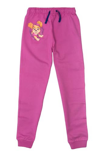 Paw Patrol Jogginghose für Mädchen - Kinder Trainingshose Sweathose Hose Pink (DE/NL/SE/PL, Numerisch, 110, 116, Regular, Pink) von United Labels