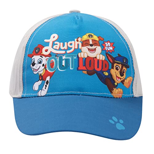 Paw Patrol Kappe für Kinder - Laugh Out Loud Cap Basecap Baseballkappe verstellbar Blau/Grau von United Labels