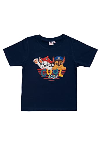 Paw Patrol T-Shirt für Jungen – Cool Days - Oberteil Kinder Shirt kurzärmlig Blau (as3, Numeric, Numeric_110, Numeric_116, Regular) von United Labels