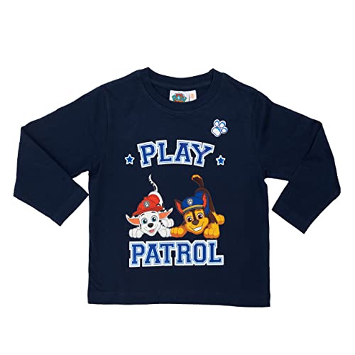 United Labels Paw Patrol Pullover für Jungen - Play Patrol Kinder Sweatshirt Kinder Oberteil Blau (98-104) von United Labels