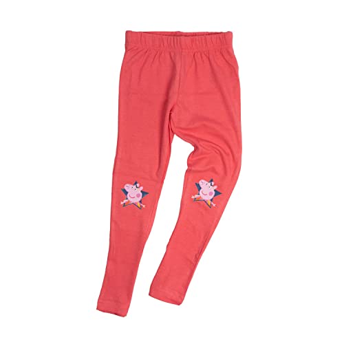 United Labels Peppa Wutz Leggings für Mädchen Kinder Leggins Hose Mädchenhose Sporthose Rosa (98/104) von United Labels