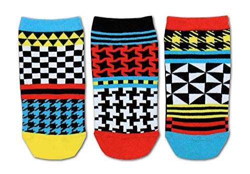 Geometrie Füßlinge Oddsocks Socken in 30,5-38,5 im 3er Set - Strumpf von United Oddsocks