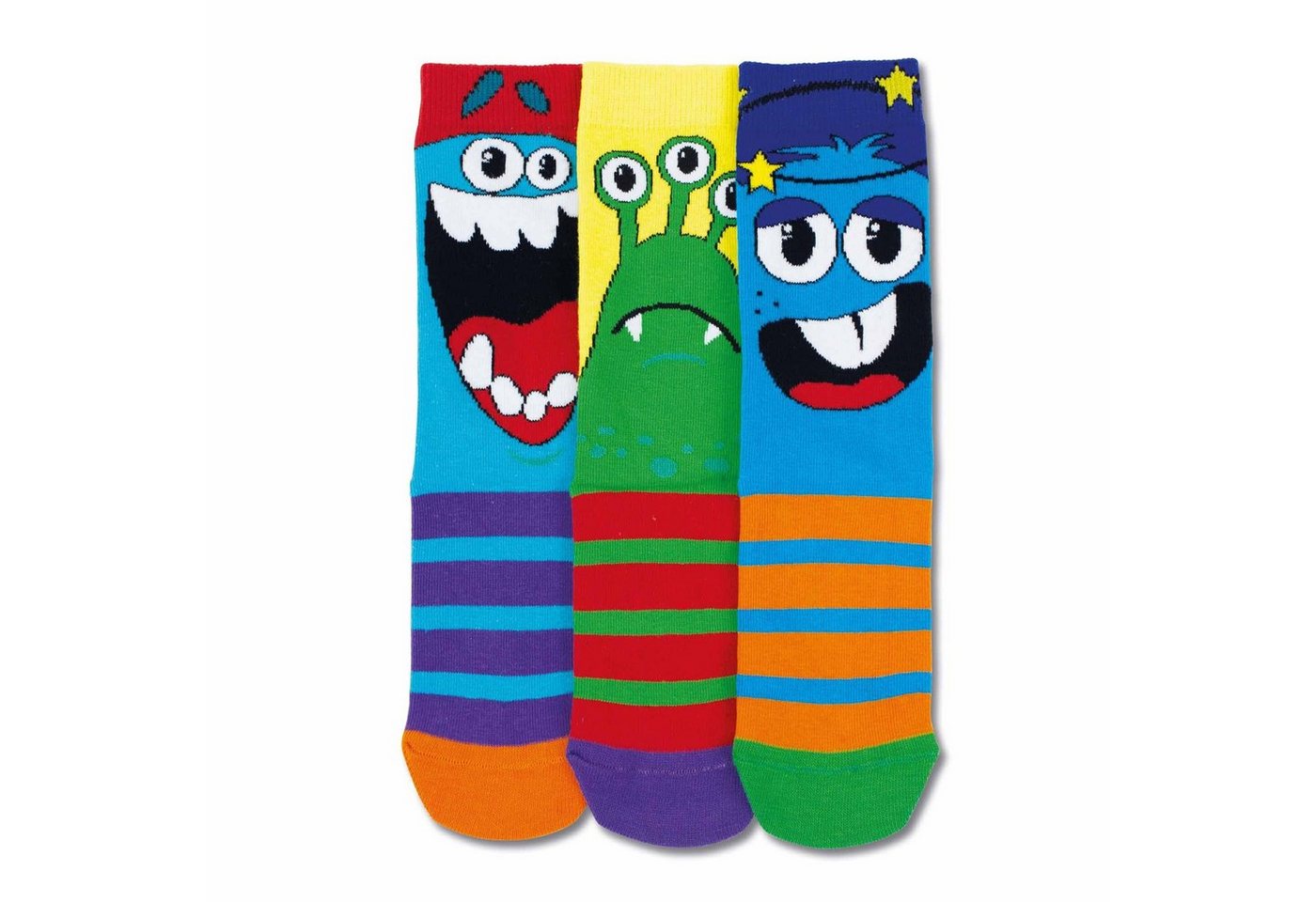 United Oddsocks Freizeitsocken Kinder Socken, 3 individuelle Socken - von United Oddsocks