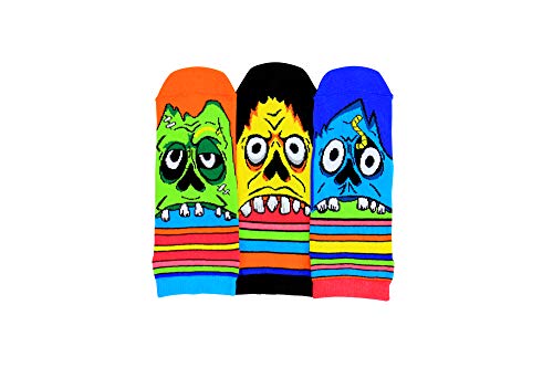 Zombie Füßlinge Oddsocks Socken in 39-46 im 3er Set - Strumpf von United Oddsocks