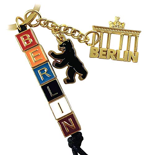 Schlüsselanhänger Berlin Souvenirs, Geschenk, Andenken - Keychain aus Metall für Deutschland. Mitbringsel für Paare, passend für Taschen, Rucksäcke, Autoschlüssel Schlüsselanhänger Berlin Souvenirs, Geschenk, Andenken - Keychain aus Metall für Deutschland. Mitbringsel für Paare, passend für Taschen, Rucksäcke, Autoschlüssel von United1871