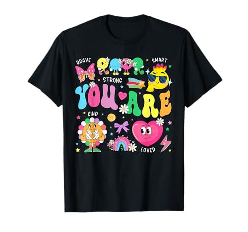 You are SMART BRAVE STRONG KIND LOVED MOTIVATION TEACHER KIND T-Shirt You are SMART BRAVE STRONG KIND LOVED MOTIVATION TEACHER KIND T-Shirt von Unity Day Anti Bullying Apparel By Shirtee