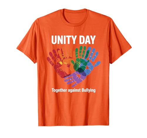 Gemeinsam gegen Mobbing für Kinder Unity Day Orange Anti Bully T-Shirt Gemeinsam gegen Mobbing für Kinder Unity Day Orange Anti Bully T-Shirt von Unity Day Apparel Kids Orange Anti Bullying