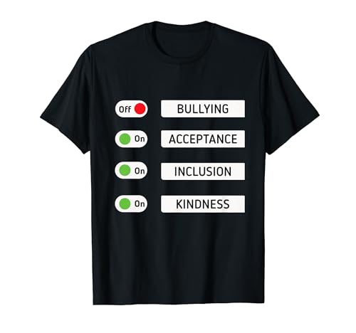 Akzeptanz Inclusion Kindness Kind Unity Day Orange T-Shirt von Unity Day Kindness Orange Peace Anti Bullying
