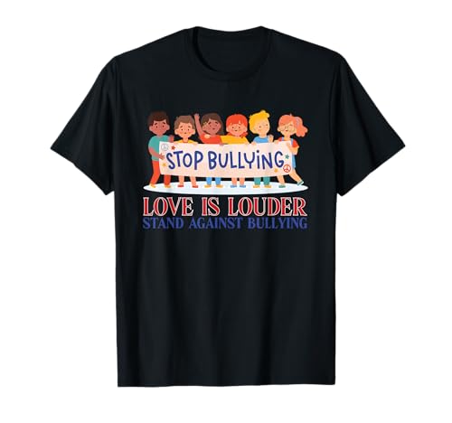Love Is Louder - Stand Against Mobbing for Kids & Allies T-Shirt Love Is Louder - Stand Against Mobbing for Kids & Allies T-Shirt von Unity Vibes – Kindness Over Cruelty