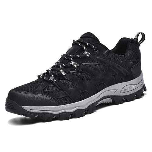 Unitysow Trekking Wanderschuhe Herren Wanderschuhe Low Rise Outdoor Camping Turnschuhe Rucksackreisen Klettern Sneaker, Schwarz , 43.5 EU Unitysow Trekking Wanderschuhe Herren Wanderschuhe Low Rise Outdoor Camping Turnschuhe Rucksackreisen Klettern Sneaker, Schwarz , 43.5 EU von Unitysow