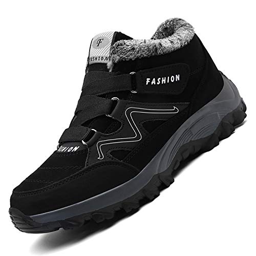 Unitysow Winterstiefel Damen Herren Winterschuhe Warm Gefütterte Schneestiefel Outdoor Winterboots Kurzschaft Stiefel Trekkingschuhe Wanderhalbschuhe Sneaker Schwarz Gr.45 Unitysow Winterstiefel Damen Herren Winterschuhe Warm Gefütterte Schneestiefel Outdoor Winterboots Kurzschaft Stiefel Trekkingschuhe Wanderhalbschuhe Sneaker Schwarz Gr.45 von Unitysow