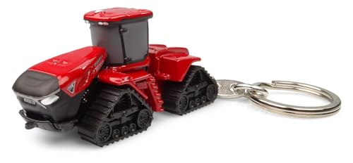 Universal Hobbies Case IH Quadtrac 715 Traktor Metall-Schlüsselanhänger UH5891, Rot/Ausflug, einfarbig (Getaway Solids), Small von Universal Hobbies