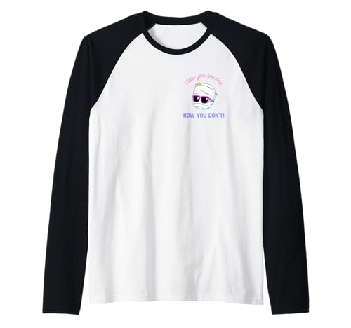 Universal Monsters Cute Anime Invisible Man Front & Back Raglan von Universal Monsters
