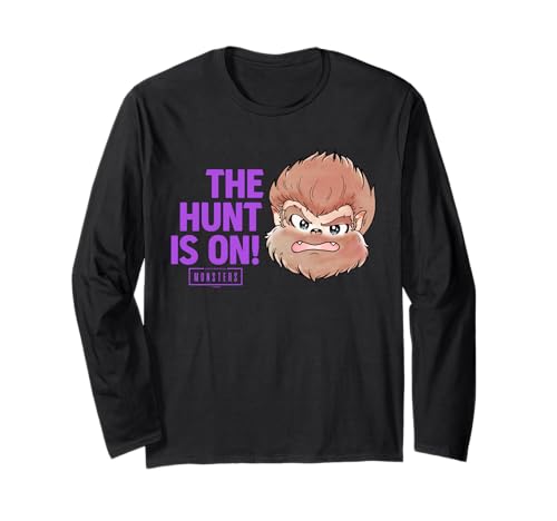 Universal Monsters Cute Anime Wolf Man The Hunt is On! Langarmshirt von Universal Monsters