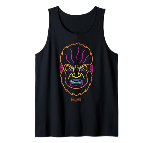 Universal Monsters Neon Wolf Man Portrait Tank Top von Universal Monsters