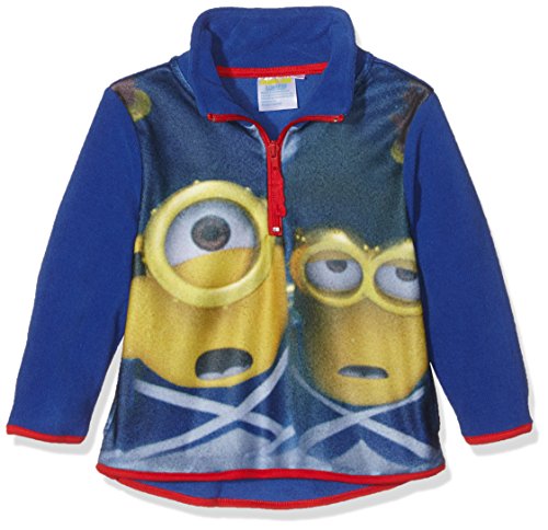 UNIVERSAL Jungen Minions Sweatshirt, Blau (Touareg), 8 Jahre von UNIVERSAL