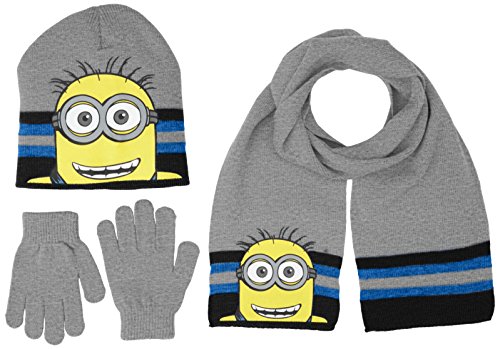 Universal Pictures Jungen Despicable Me Mütze, Grau (Grau), X-S (Hersteller Größe:52) von Universal Pictures