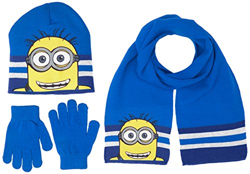 Universal Pictures Jungen Despicable Me Mütze, blau, S (Hersteller Größe:54) von Universal Pictures