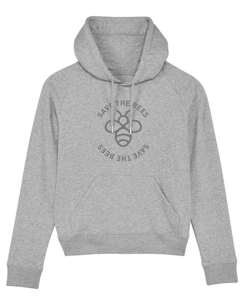 University of Soul Damen Hoodie aus Bio-Baumwolle "Save the Bees" von University of Soul