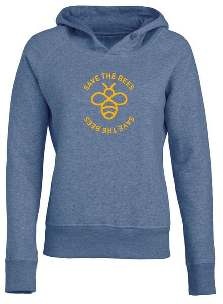 University of Soul Damen Hoodie aus Bio-Baumwolle "Save the bees" von University of Soul