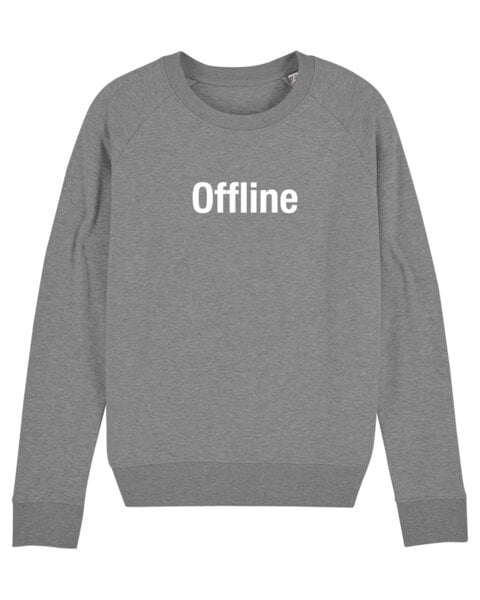 University of Soul Damen Sweatshirt aus Bio-Baumwolle "Offline" von University of Soul