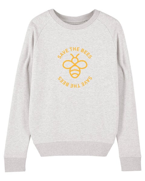 University of Soul Damen Sweatshirt aus Bio-Baumwolle "Save the Bees" von University of Soul