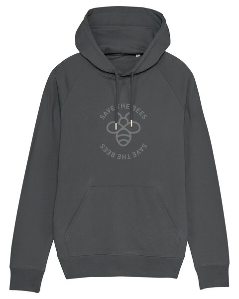 University of Soul Herren Hoodie aus Bio-Baumwolle "Save the Bees" von University of Soul