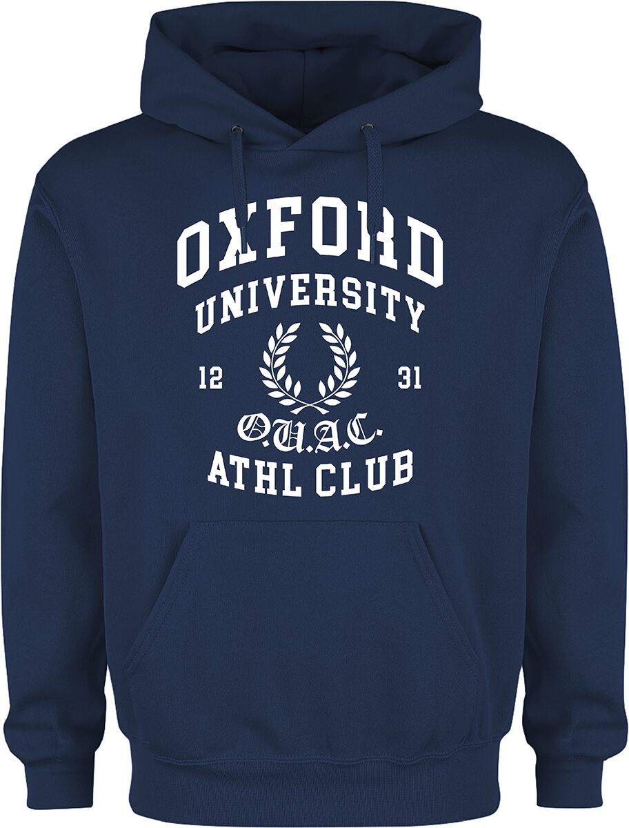 University Oxford - ATHL Club Kapuzenpullover blau in M von University