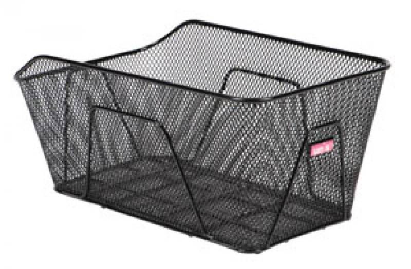 Unix Fahrradkorb Unix Festmontagekorb Romano Schwarz 44x27x20 cm von Unix