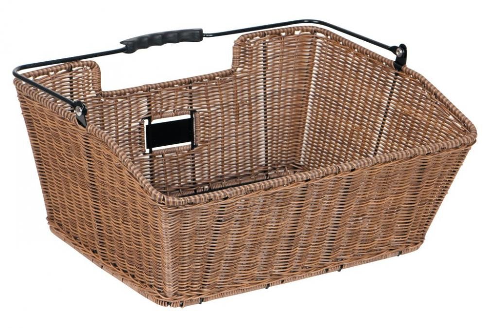 Unix Fahrradkorb Unix Hinterradkorb Mateo braun 40x30x18 cm von Unix