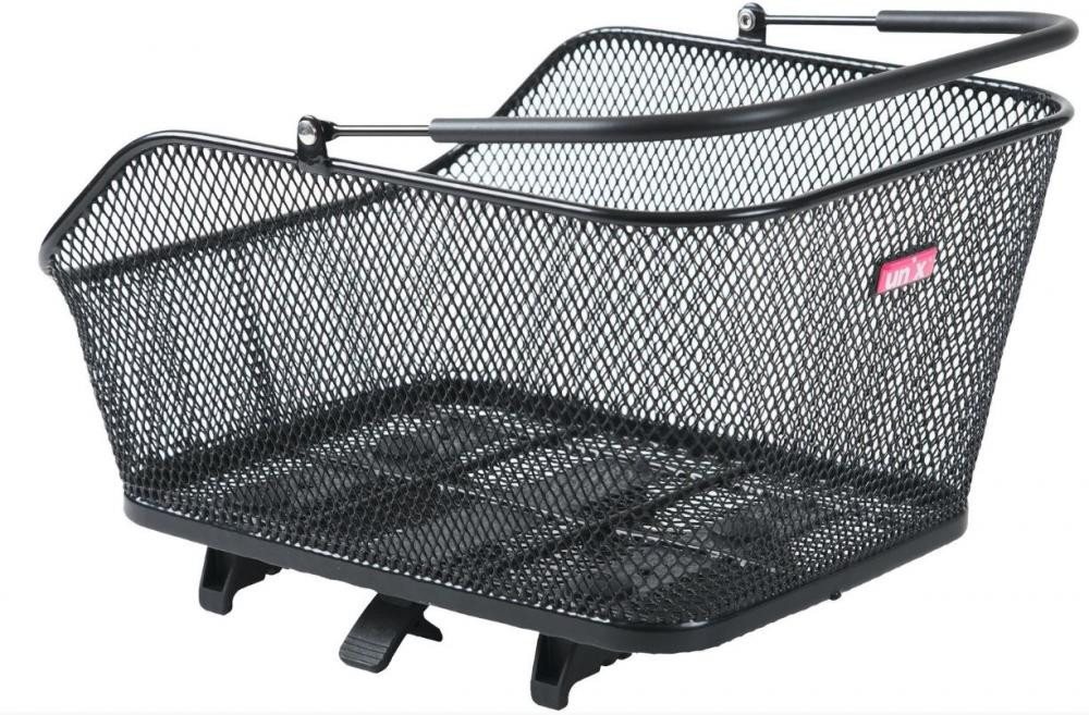 Unix Fahrradkorb Unix Korb Fabrice Topklip Schwarz 40x31x21 cm von Unix