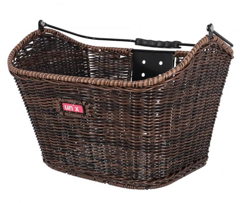 Unix Fahrradkorb Unix Lenkerkorb Manolo braun 34x23x20 cm von Unix